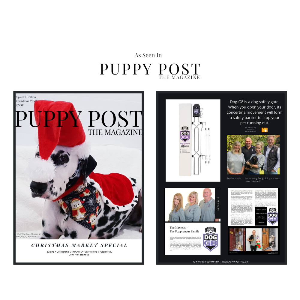 PUPPY POST The Magazine – The Maxteds – The Puppreneur Family