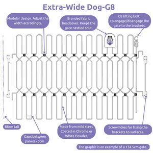 Extra-wide DOG-G8